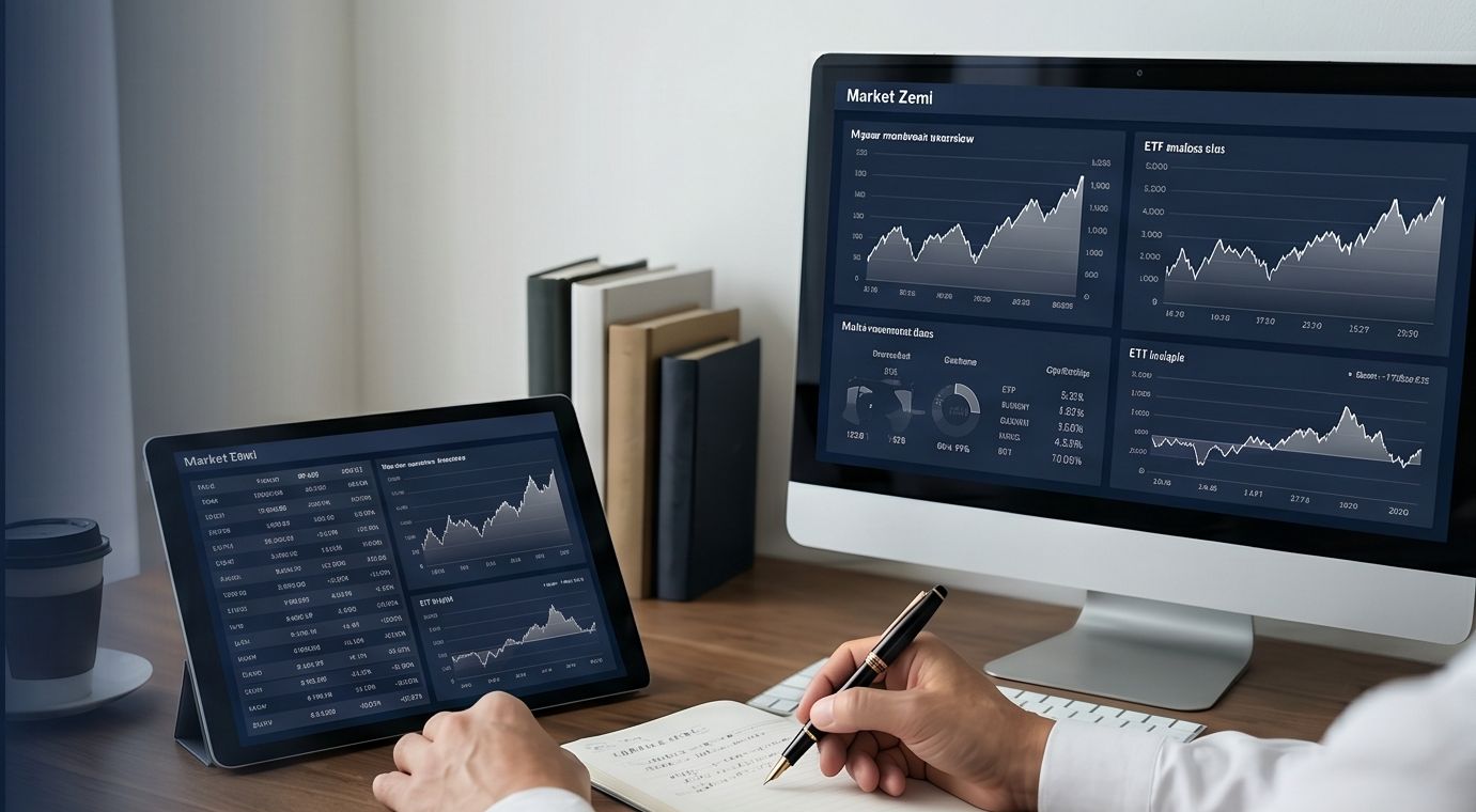 静かに相場を判断する投資家のイメージ